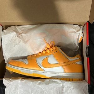 Women’s Dunk Low “Laser Orange” size 10